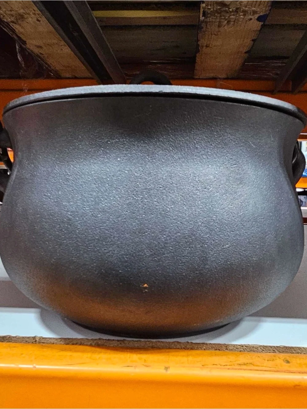 Denmark 6 Qt Cast Iron Cauldron Bean Pot 2026 Halloween NEW